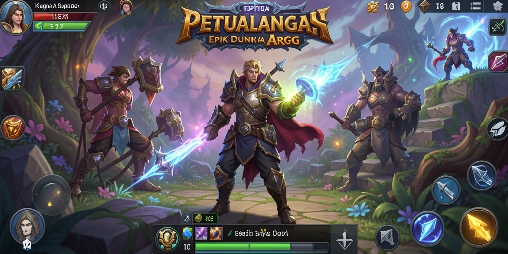 Gameplay ARPG yang mengasyikkan dan penuh aksi.
