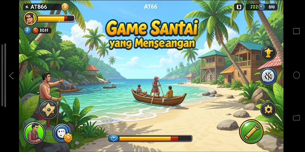 Gameplay AT866 yang menarik dan penuh warna
