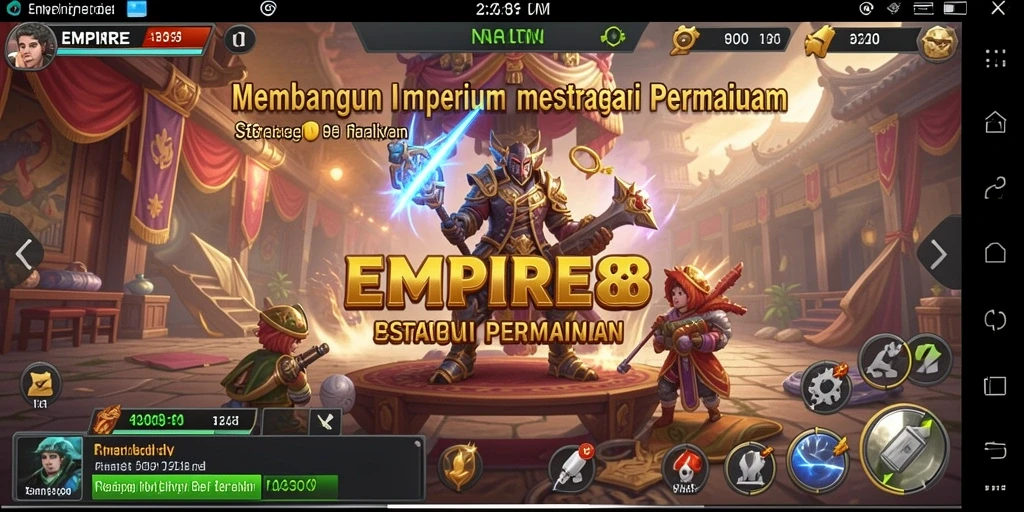 Tampilan gameplay EMPIRE88 yang menegangkan dan mendebarkan.
