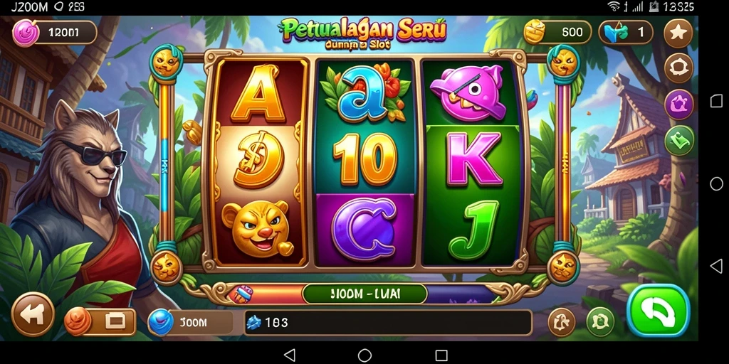 Screenshot utama J200M menampilkan gameplay Slot yang seru dan menggugah.