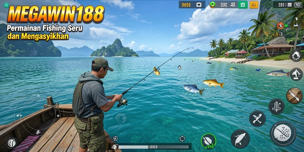 Tangkapan ikan besar dalam gameplay MEGAWIN188.