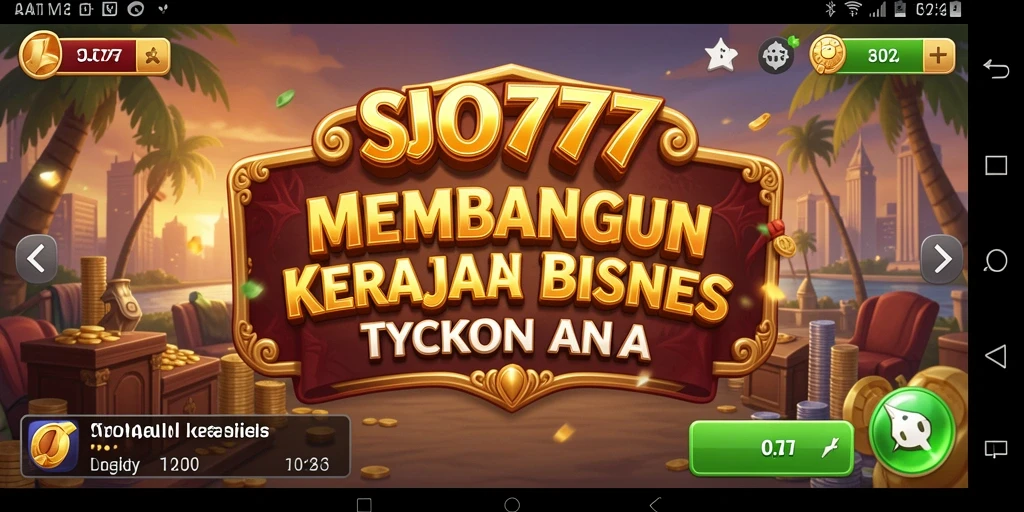 Tampilan gameplay SJO777 yang menegangkan dan strategis.