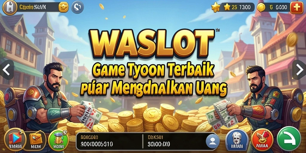 Tampilan utama gameplay WASLOT yang menarik dan strategis.