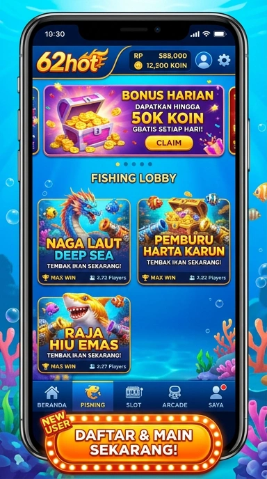 Screenshot proses unduh aplikasi di 62hot.
